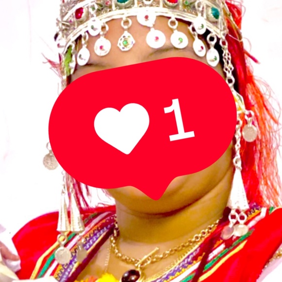 TAOUNZA Touareg Coiffe berbère, Bijoux Femmes Berbères, from Marocains Tiznit - Picture 15 of 16